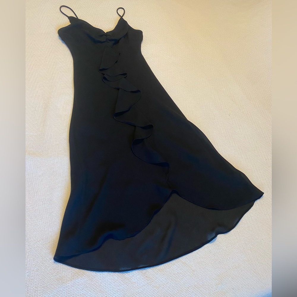 Vintage 90s Breakin’ Loose Black Strappy Dress size Medium